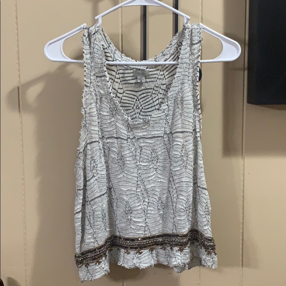 Beaded Tank Top